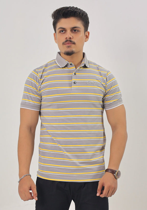 Orient Stripe Polo - Firangi Kapra
